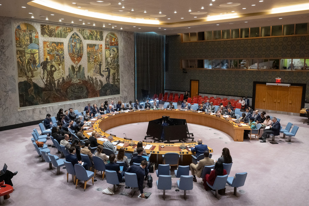 اجتماع مجلس الأمن الدولي بشأن التعاون بين الأمم المتحدة والمنظمات الإقليمية بما فيها الاتحاد الأفريقي.